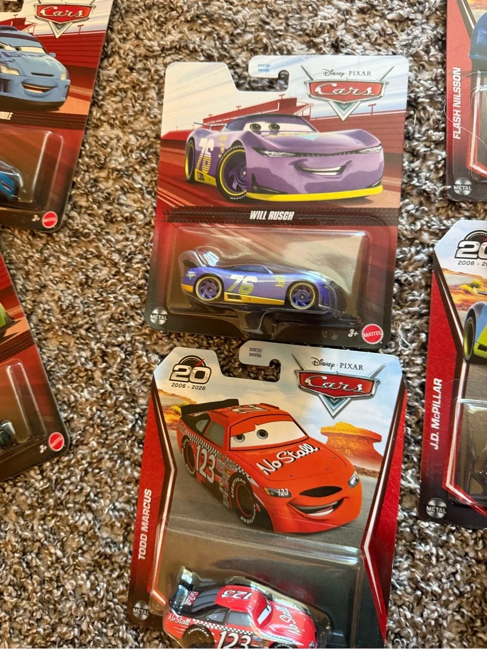 Disney Pixar Cars Assorted Toy Cars - Multi-Color Pack